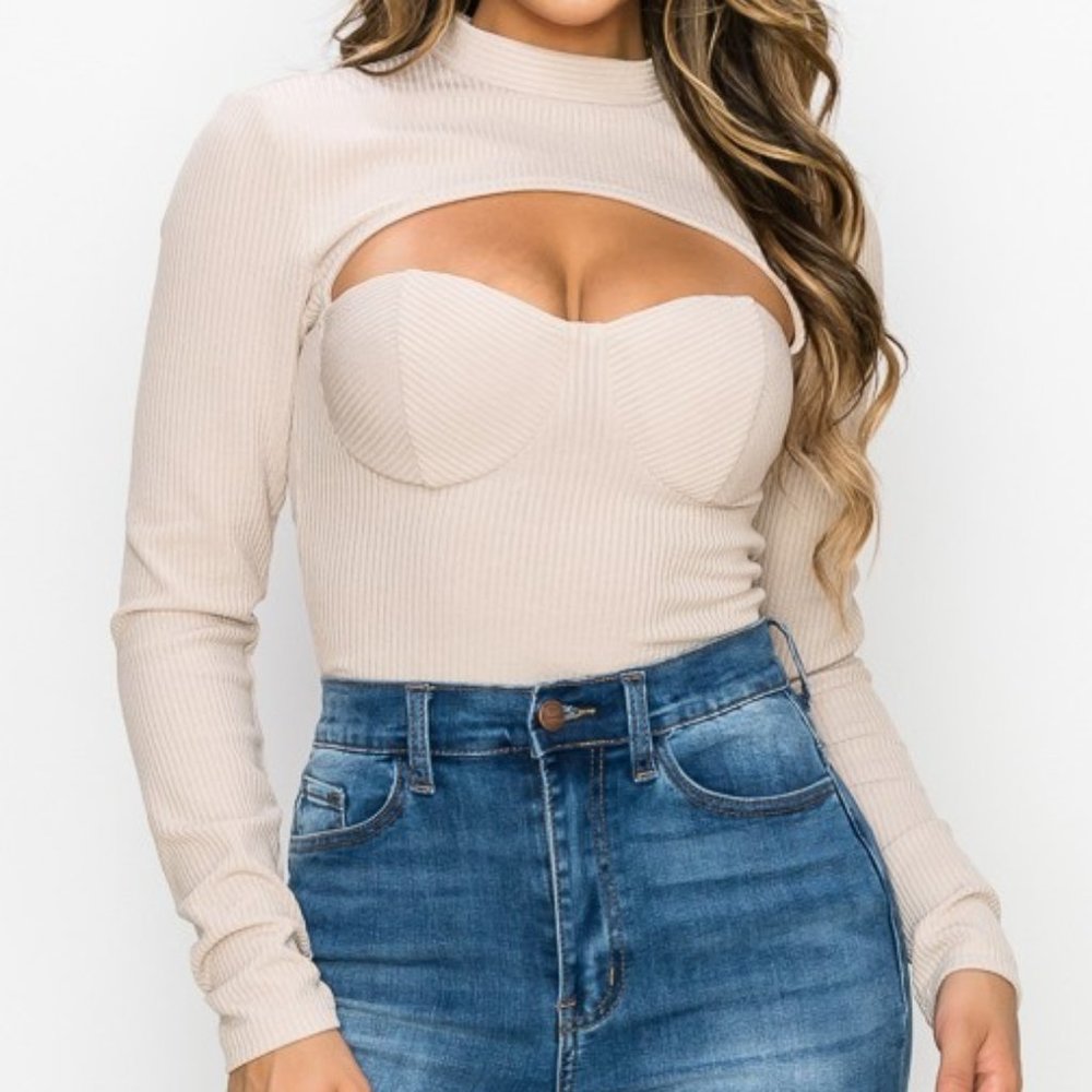 NWT Keyhole Bodysuit